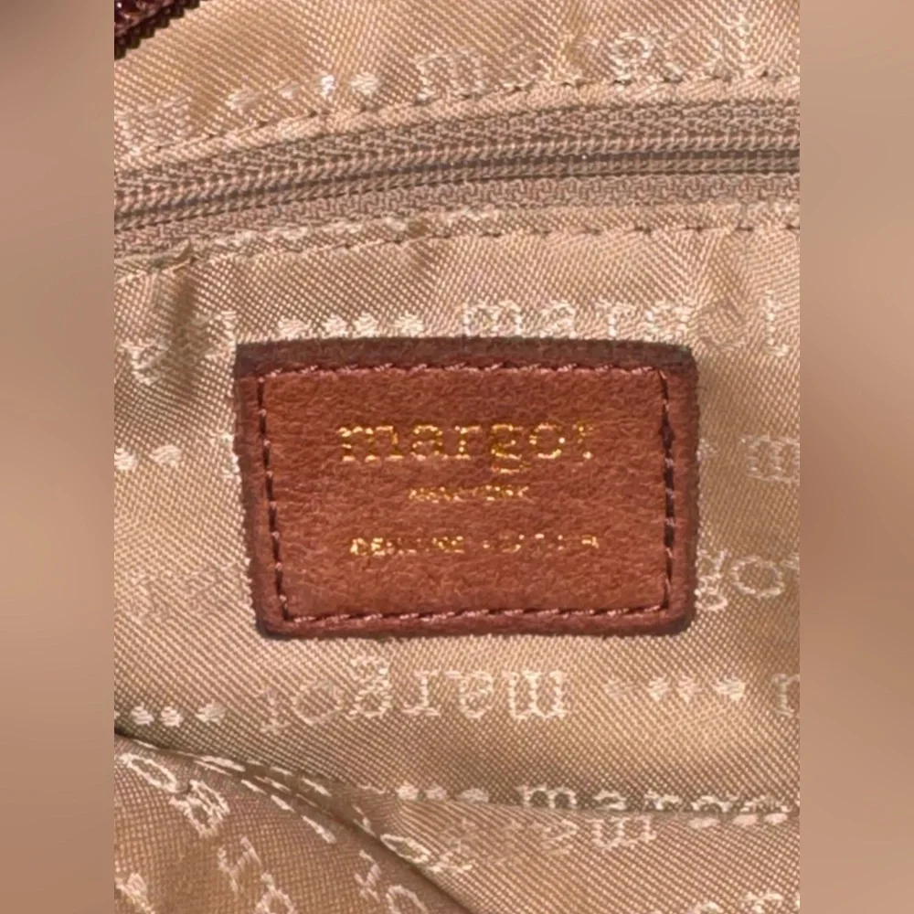 Margot Anna Brown Leather Crossbody Bag - Picture 6 of 7